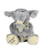 Big Elephant Hugs Baby Elephant, plush toys, plush gift baskets
