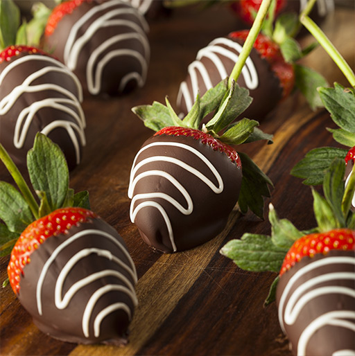 Our Chocolate Dipped Strawberries Gift Ideas for Mom & Dad
